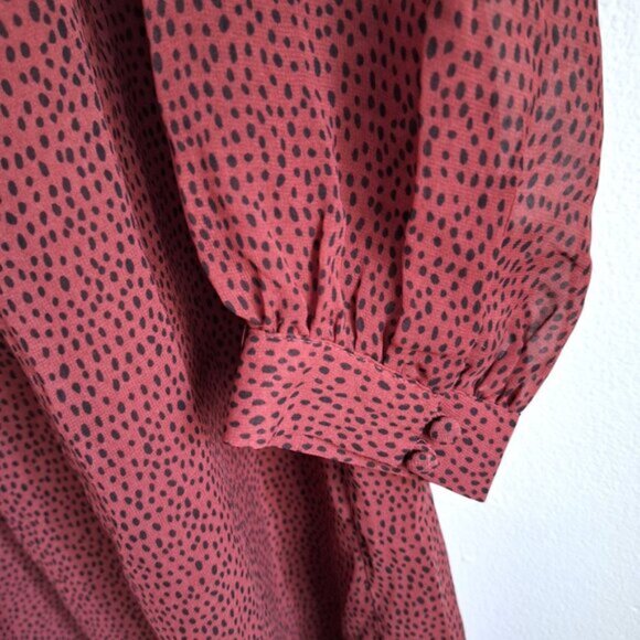 Reitmans Wine Red Dress NWT - Picture 4 of 9